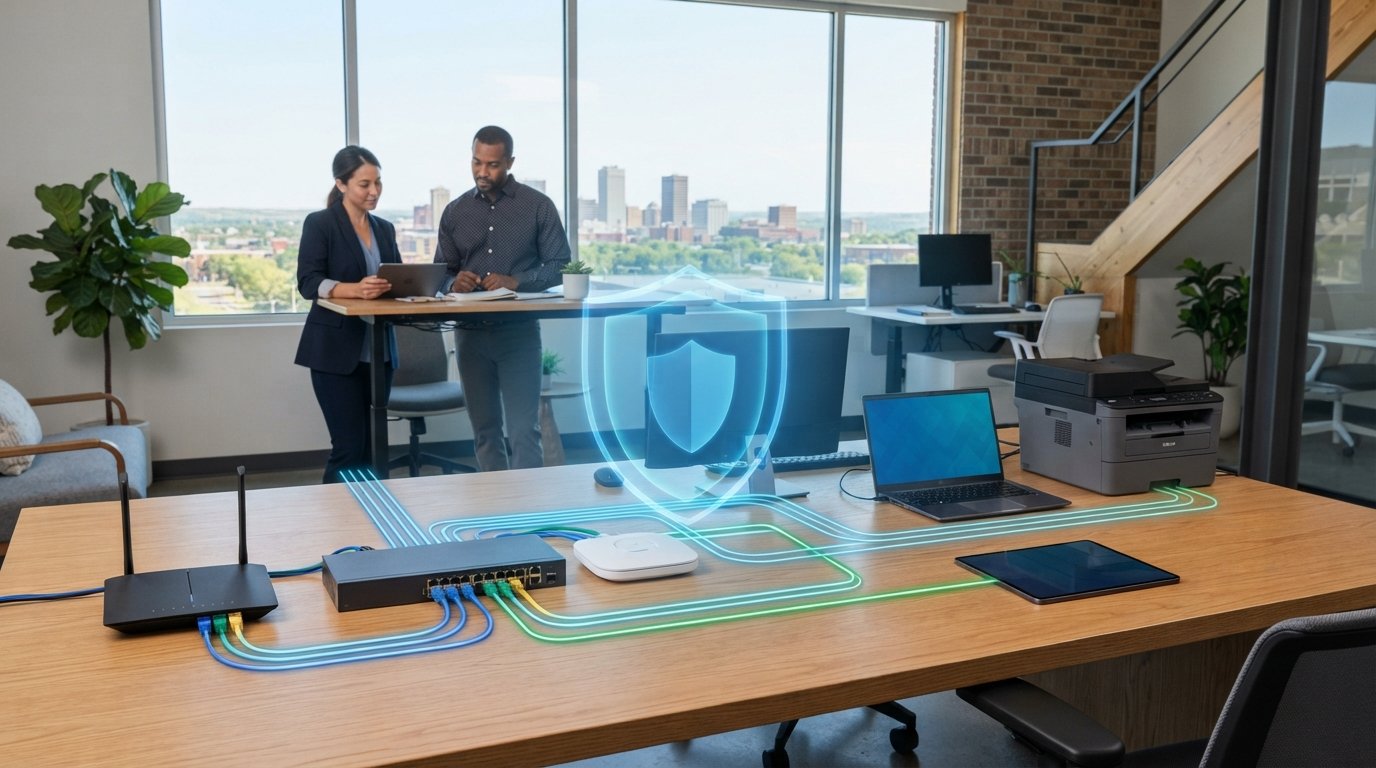 How to set up a secure business network for your devices and Wi-Fi